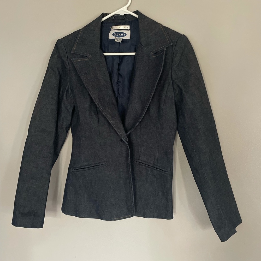 Jean blazer